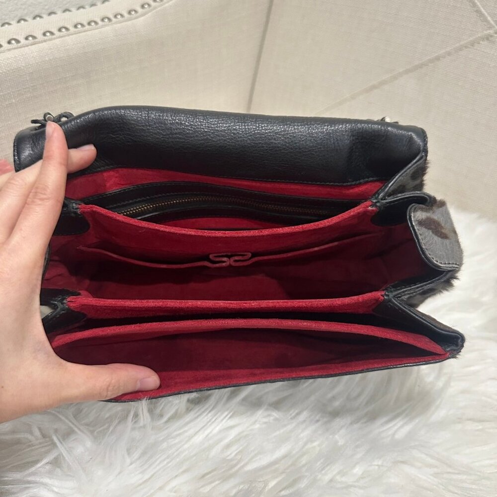 Bally Horsehair Leopard-Pattern Bag - Picture 15 of 15